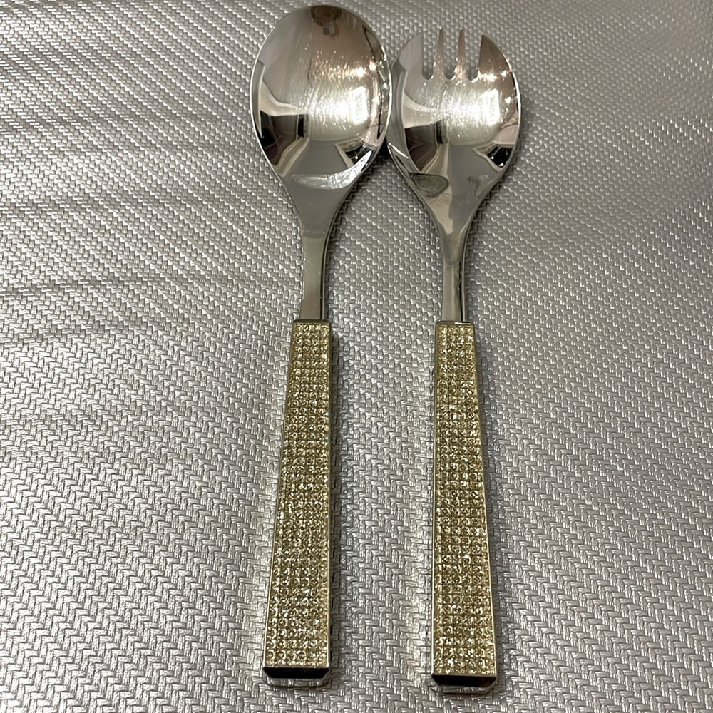 Elegant Salad Servers